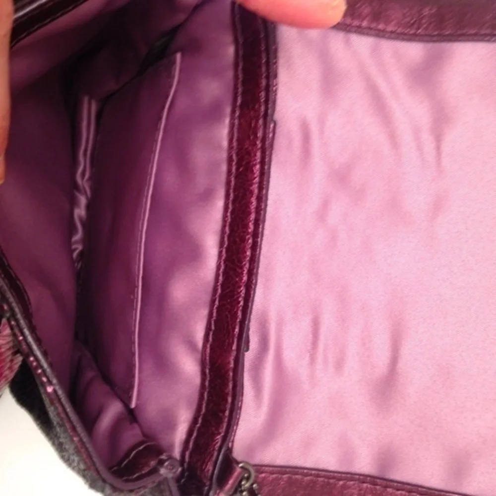 COACH RARE Studded KIRSTEN METALLIC CROSSBODY BAG